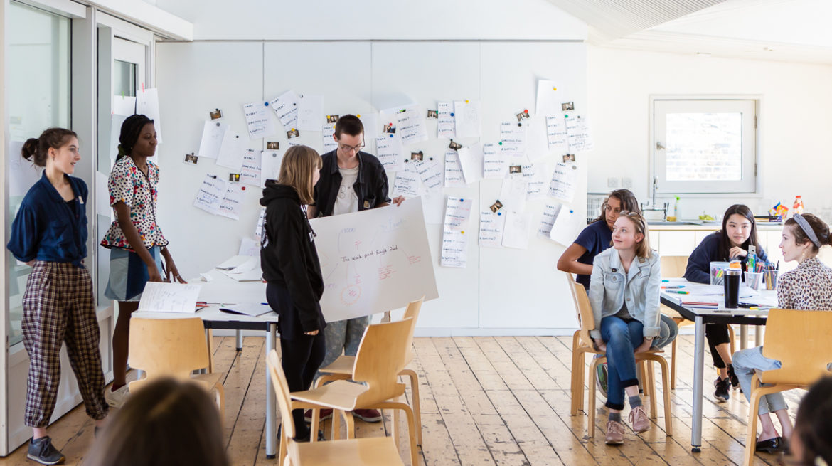 Credit 5 - Contemporary Art Boot Camp Creative Careers Workshop, Whitechapel Gallery, 2019, photo Rob Harris